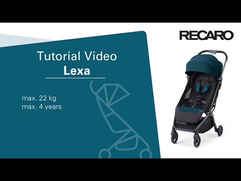 Recaro Lexa Select Sweet Curry Sporta Ratiņi