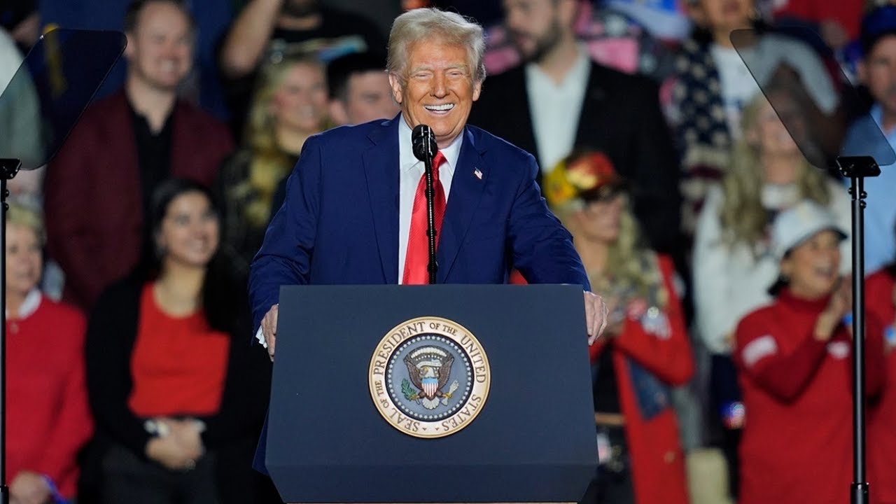 President Trump Gives Speech on No Tax on Tips Policy in Las Vegas