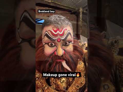 Makeup Gone Viral 🔥|| shorts || Broklend boy