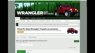 Where to post if you're a forum sponsor - Jeep Wrangler TJ Forum