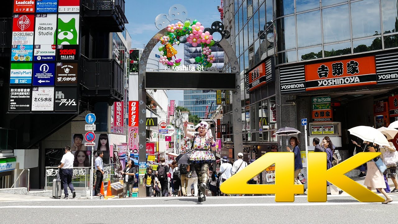 Harajuku Station and Takeshita Street
