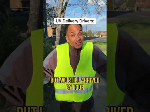 Who else has delivery drivers like this😂😂
