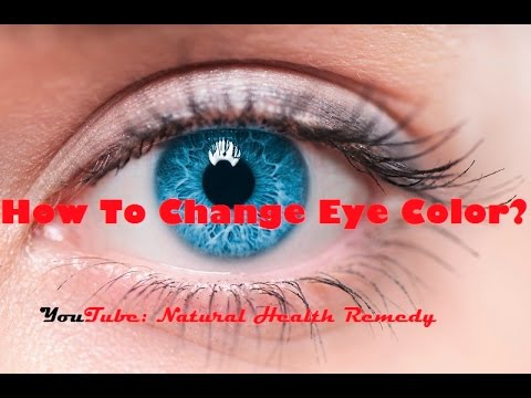 How To Change Eye Color With Raw Foods?