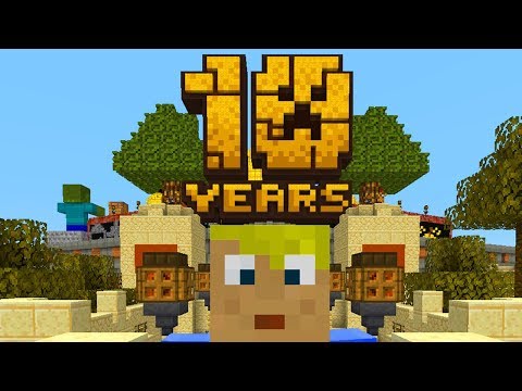 10 Years of Minecraft Birthday Map! Minecraft Maps! Part 2