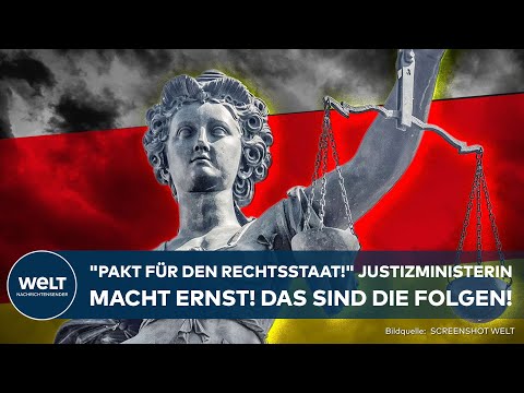 DEUTSCHLAND: "Pakt für den Rechtsstaat!" Justizministerin Hubig macht Ernst! Das sind die Folgen!