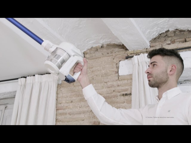 Cecotec Conga ThunderBrush 620 Immortal Battery Aspirador Vertical 22.2V Rojo video