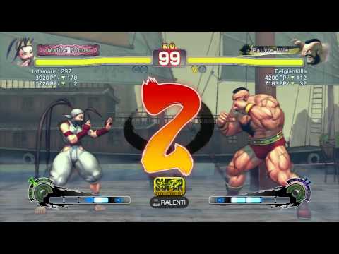 SSF4-AE: Infamous1297 [Ibuki] vs Belgiankilla [Zangief]