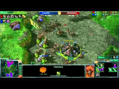 BlizzCon 2011 - Starcraft II - Game 3 - GamaniaSen (Z) VS Liquid`Ret (Z) Part 1/1