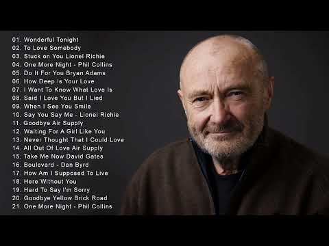 Phil Collins, Michael Bolton, Elton John, Eric Clapton, Rod Stewart, Bee Gees - Best Soft Rock Songs