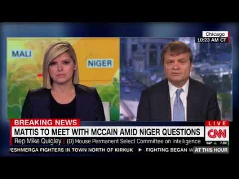 CNN: Quigley Discusses Niger Ambush, President Trump's Response