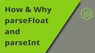How to Use parseInt and parseFloat