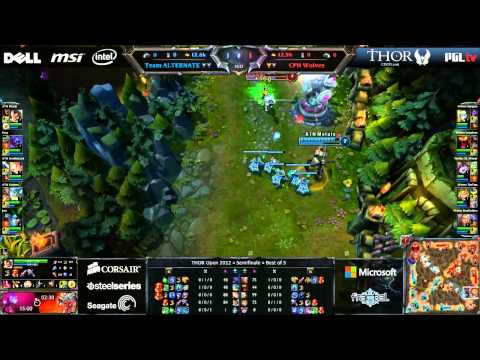 THOR Open 2012 - Copenhagen Wolves vs Team ALTERNATE - Semi-final - Match #2