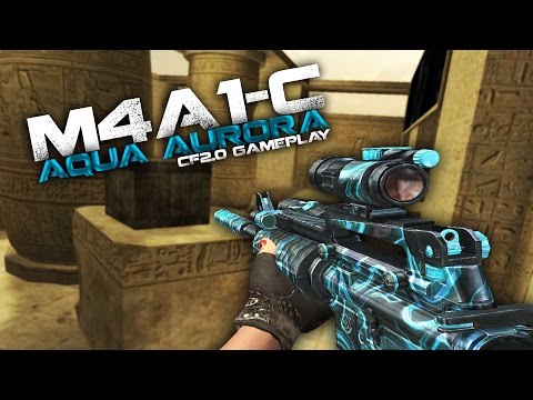 CrossFire 2.0 M4A1-C Aqua Aurora ll 10DarkGamer