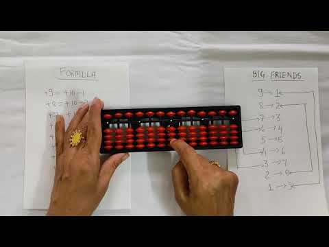 Abacus - Mental Maths for children (Part 4 : Big Friends)