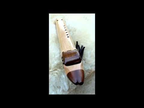 Native American Inspired 7 hole Extended Scale Drone flute in the key of E