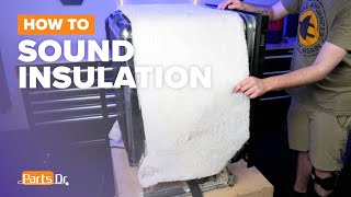 Replace Sound Insulation part W11086533 on your Whirlpool Dishwasher