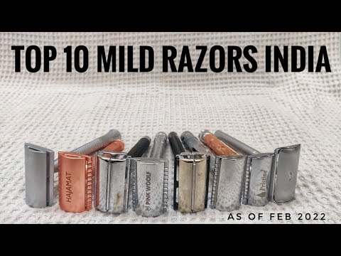 Top 10 Mild Razors India