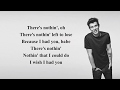 Because I Had You - Shawn Mendes (Lyrics) Because I Had You - Shawn Mendes (Lyrics)