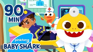 [BEST] Baby Shark&#39;s Hospital Play | +Compilation | Baby Shark Doctor | Baby Shark Official