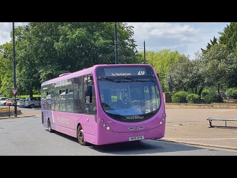 NightRide: Route 20 | NK16BYM/5429 - Go North East: Wright StreetLite DF/Max Micro-Hybrid