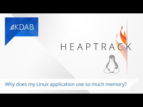 Why does my Linux application use so much memory? Memory profiling on Linux demo using Heaptrack