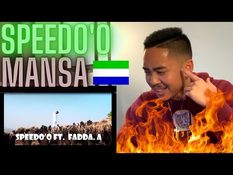 SPEEDO'O FT FADDA A - MANSA (OFFICIAL VIDEO) AMERICAN REACTION! 🇸🇱🔥 *FASTEST SIERRA LEONE RAPPER!*