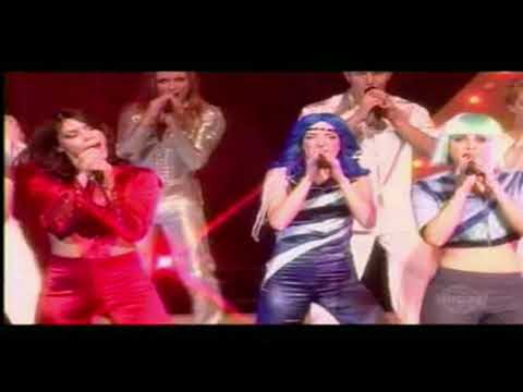 Abba Medley   Billie Piper, BWitched, Steps, Tina Cousins, Cleopatra Brit Awards (better audio)