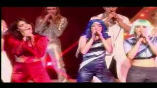Abba Medley   Billie Piper, BWitched, Steps, Tina Cousins, Cleopatra Brit Awards (better audio)