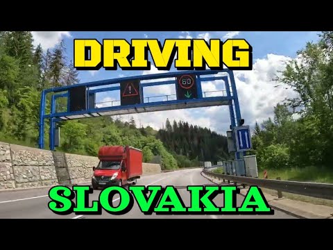 DRIVING in SLOVAKIA, EUROPE (Highway E51) - Part 1 / Music video
