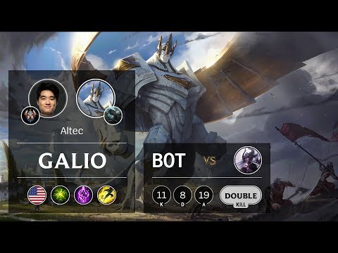 Galio Bot vs Syndra - NA Challenger Patch 9.24