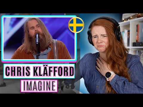 Vocal Coach reacts to Chris Kläfford - Imagine - Original AGT audition (Live)