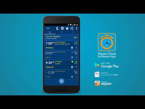 Alarm Clock & Timer & Stopwatch Free Video
