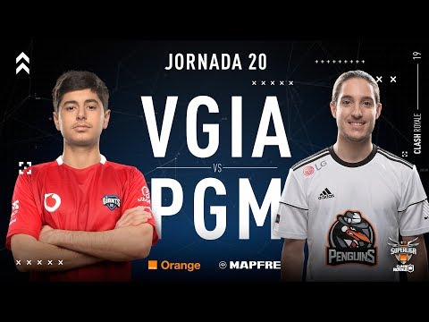 VODAFONE GIANTS VS PENGUINS | SUPERLIGA ORANGE CLASH ROYALE | (partido 1) Jornada 20