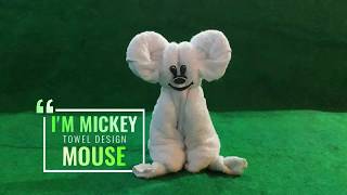 MICKEY MOUSE  -  TOWEL DESIGN