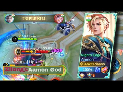 Back To Epical Glory 😂 First Aamon Gameplay Of S24 ||| Mobile Legends Bang Bang 🔥