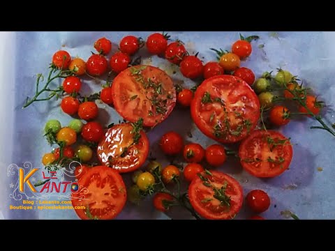 Tomates confites au four | Recette facile de tomate