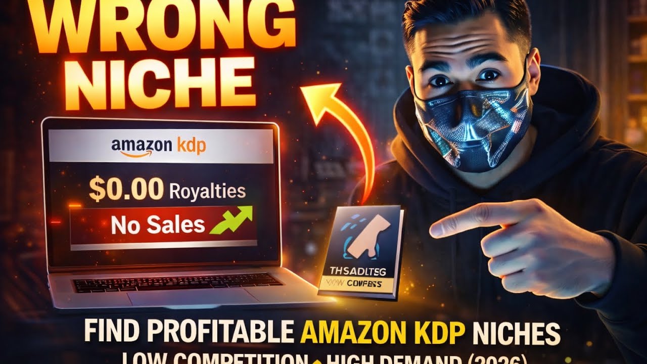 How To Find Profitable Amazon KDP Niches That Actually Sell (2026)