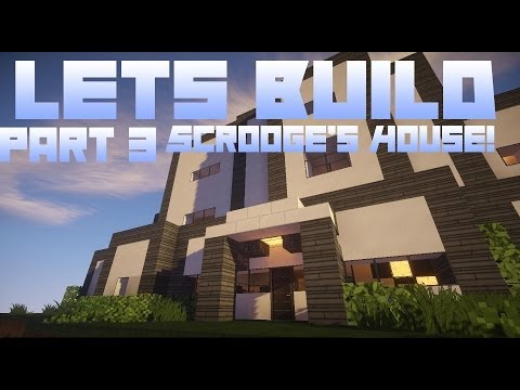 Minecraft: Modern House Building Part 3 - Office Space