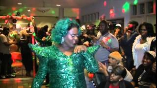 The year without Santa Claus Ball 12/19/14 FACE AS A HOUSE PINK LADY