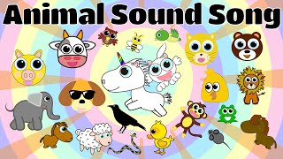 Animal Sound Song | Nursery Rhyme | OLYMPOS KIDS