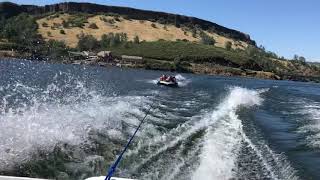 preview picture of video 'Lake Tulloch tubbin'