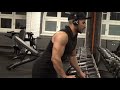 The Silent Bodybuilder - Ep.17 - Low Carb Meal Prep And Training Back/Biceps