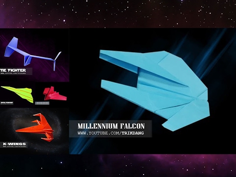 BEST PAPER AIRPLANES: Top 5 Star Wars Paper Fighter That you can Make Easily [ Collection #3 ]