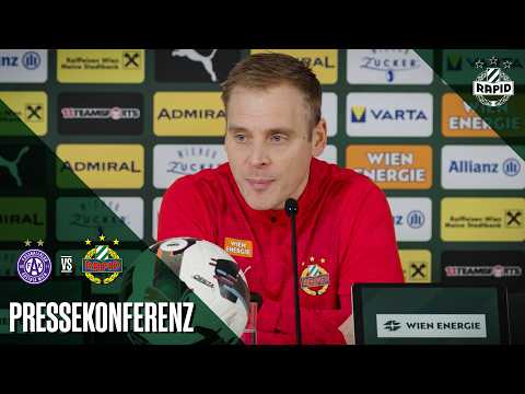 Pressekonferenz vor dem 348. Wiener Derby