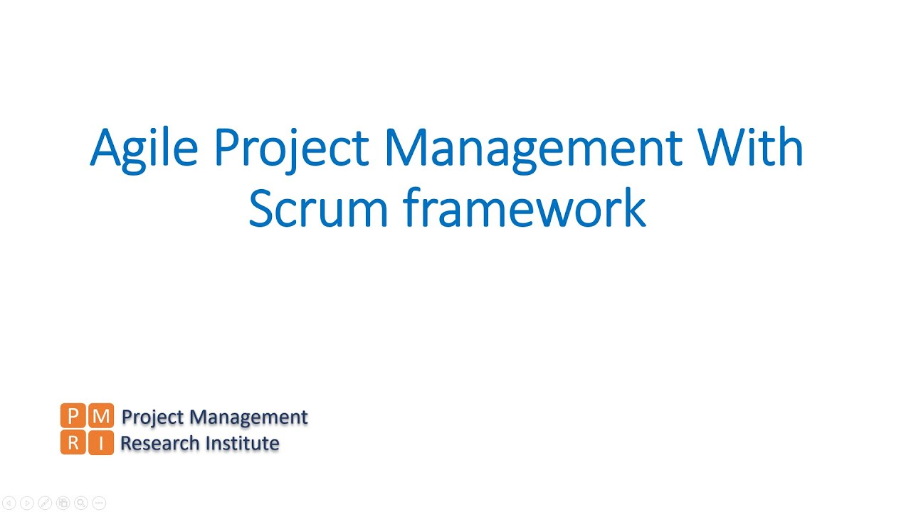 Agile Project Management Using Scrum Framework - Detailed video