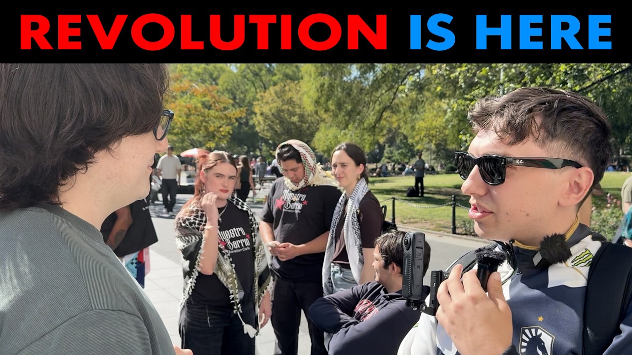 I Crashed a Paid Protestor Meeting