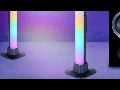 Globo 2x LED RGB Stmívatelná stolní lampa 2v1 LED/2W/5V Wi-Fi Tuya