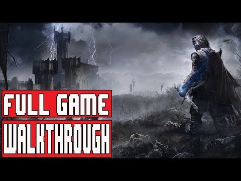 SHADOW OF MORDOR Full Game Walkthrough - Longplay No Commentary
