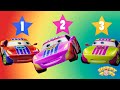 10 Little Cars Counting Song For Kids Nursery Rhymes Happy Tots