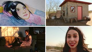 Travel Vlog | California Desert Art Retreat